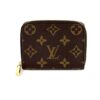 Louis Vuitton Monogram Canvas Zippy Coin Purse Wallet Brown