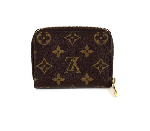 Louis Vuitton Monogram Canvas Zippy Coin Purse Wallet Brown - Image 13