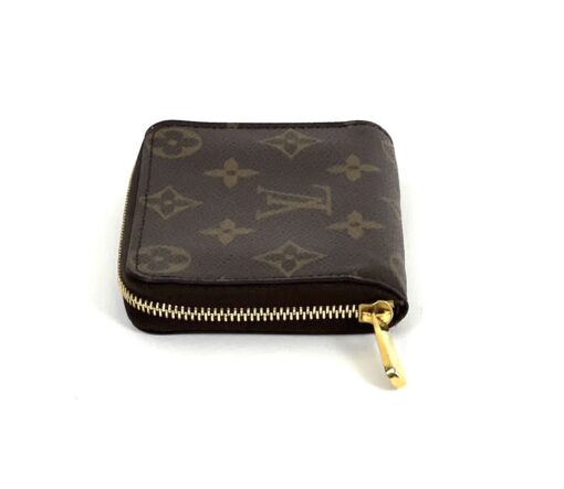 Louis Vuitton Monogram Canvas Zippy Coin Purse Wallet Brown - Image 7