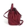BOTTEGA VENETA Vesuvio Intrecciato Woven Red Nappa Leather Bucket Bag 8