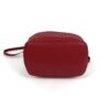 BOTTEGA VENETA Vesuvio Intrecciato Woven Red Nappa Leather Bucket Bag 15