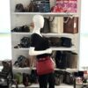 BOTTEGA VENETA Vesuvio Intrecciato Woven Red Nappa Leather Bucket Bag 3