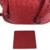BOTTEGA VENETA Vesuvio Intrecciato Woven Red Nappa Leather Bucket Bag 16