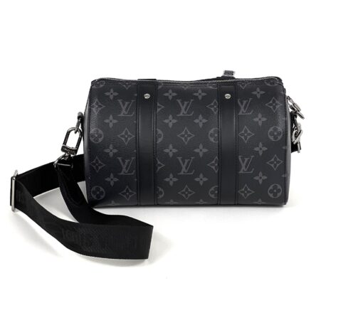 Louis Vuitton Speedy 25 Bandouliere Reverse Monogram Eclipse City Keepall - Image 4