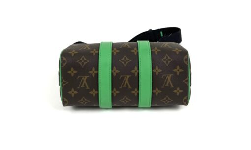 Louis Vuitton Monogram Macassar Keepall Bandouliere 25 Minty Green - Image 8