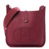 Hermes Evelyne PM Black Epsom Leather Silver 2011 17