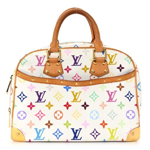 Louis Vuitton White Multi Color Trouville