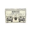 Gucci x Yuko Higuchi Cream and Black L’Aveugle Par Amour Flora Collection Porfolio Clutch