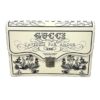 Gucci x Yuko Higuchi Cream and Black L’Aveugle Par Amour Flora Collection Porfolio Clutch 10