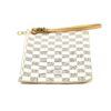 Louis Vuitton Damier Azur Canvas Neverfull MM Pochette Clutch Beige (Copy) 13