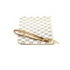 Louis Vuitton Damier Azur Canvas Neverfull MM Pochette Clutch Beige (Copy) 12