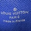 Louis Vuitton Cobalt Blue Monogram Taigarama Coin Card Holder 7