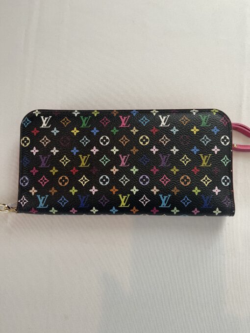 Louis Vuitton Monogram Brown Speedy 35 Satchel and LV Black MC Insolite Wallet Bundle - Image 7