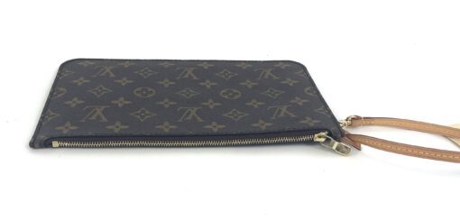Louis Vuitton Monogram Beige Neverfull Pochette - Image 9
