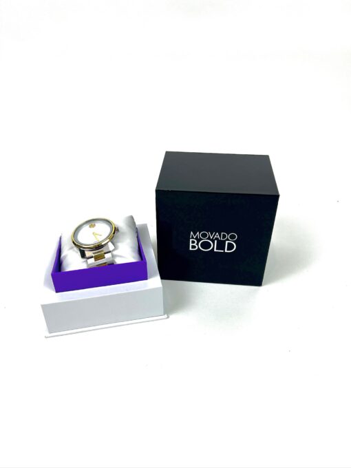 Movado Bold Evolution 2.0 Men's Unisex 2 Tone Watch - Image 20