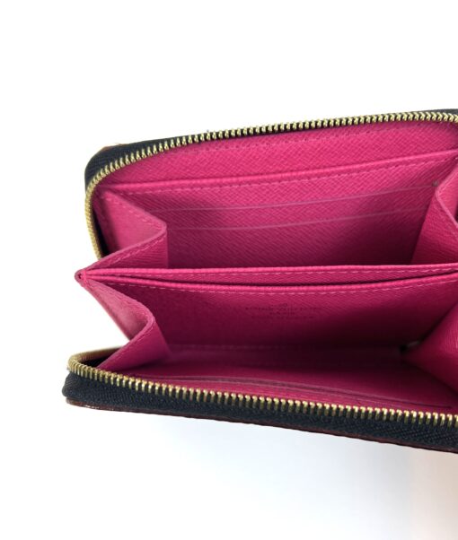 Louis Vuitton Multi Color Canvas Zippy Coin Purse Wallet Black - Image 8