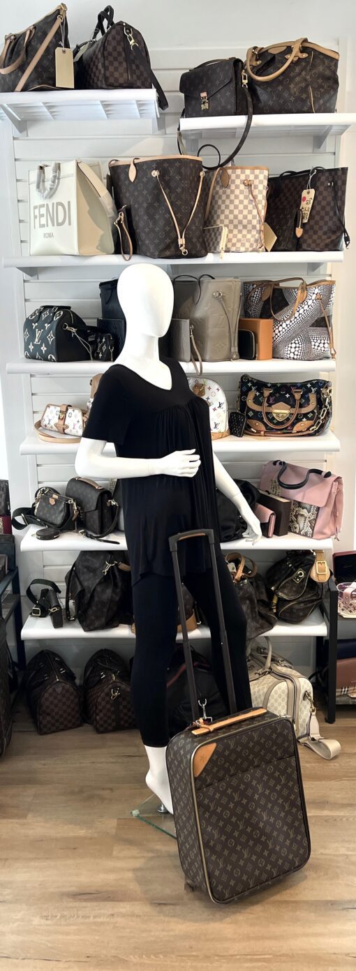 Louis Vuitton Monogram Canvas Pegase 45 Rolling Luggage Bag - Image 3