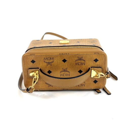 MCM Rockstar Vanity Case or Crossbody Visetos - Image 9