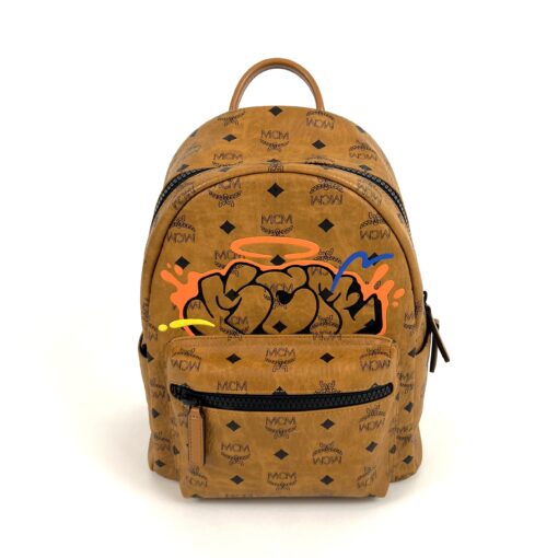 MCM SAMBYPEN Small Stark Backpack Visetos