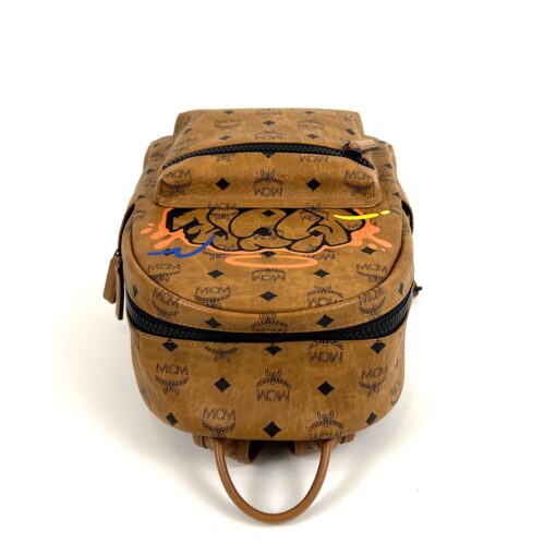 MCM SAMBYPEN Small Stark Backpack Visetos - Image 12