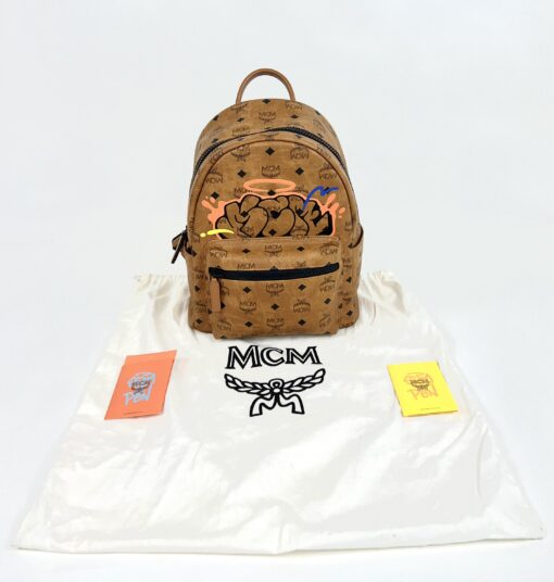 MCM SAMBYPEN Small Stark Backpack Visetos - Image 4