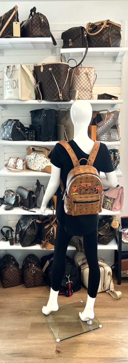 MCM x SAMBYPEN Small Stark Backpack Visetos - Image 2