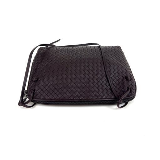 Bottega Veneta Nappa Intrecciato Nodini Crossbody Messenger Chocolate Brown - Image 14