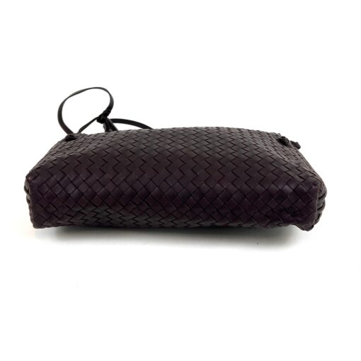 Bottega Veneta Nappa Intrecciato Nodini Crossbody Messenger Chocolate Brown - Image 13