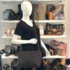 Bottega Veneta Nappa Intrecciato Nodini Crossbody Messenger Chocolate Brown 2