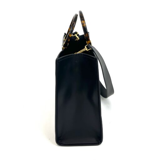 Fendi Black on Black Medium Sunshine Shopper Vitello King - Image 9
