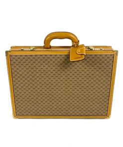 Vintage Gucci Micro G Hard Sided Briefcase