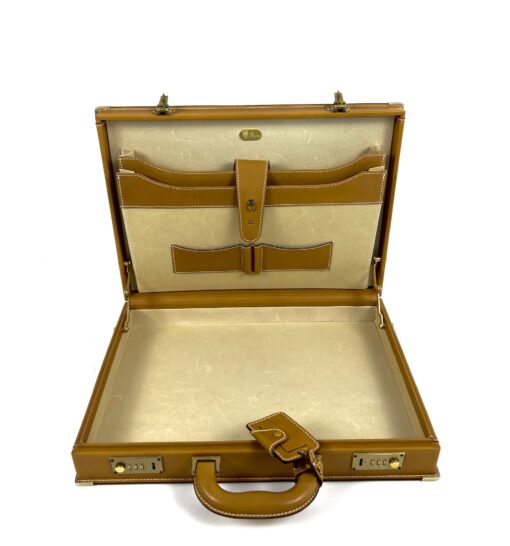 Vintage Gucci Micro G Hard Sided Briefcase - Image 3