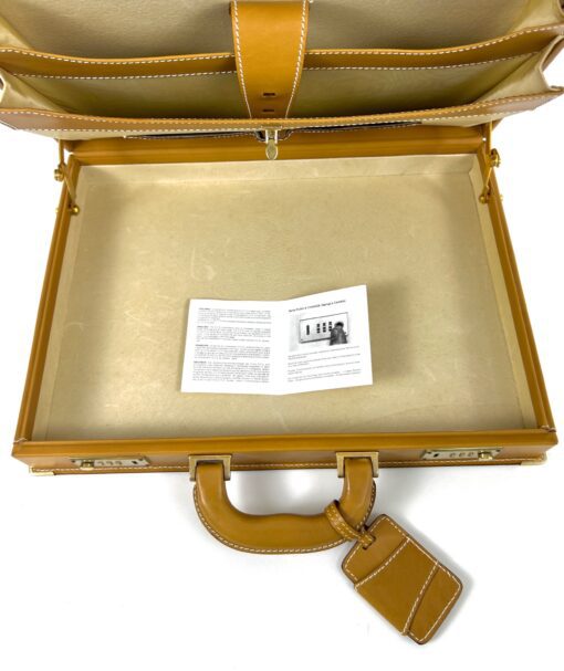Vintage Gucci Micro G Hard Sided Briefcase - Image 9