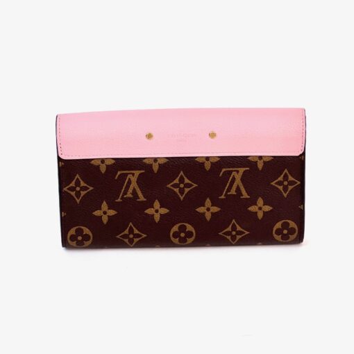 Louis Vuitton Pallas Long Wallet Monogram with Rose Ballerine - Image 3