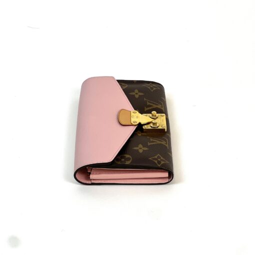Louis Vuitton Pallas Long Wallet Monogram with Rose Ballerine - Image 8