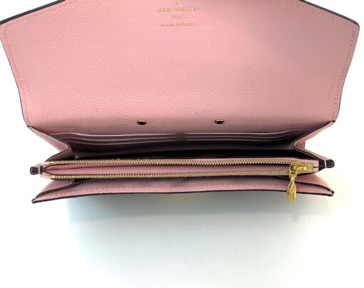 Louis Vuitton Pallas Long Wallet Monogram with Rose Ballerine - Image 4
