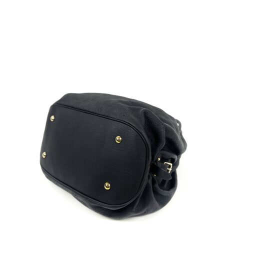 Louis Vuitton Black Leather Mahina XL Hobo - Image 11