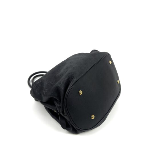 Louis Vuitton Black Leather Mahina XL Hobo - Image 10