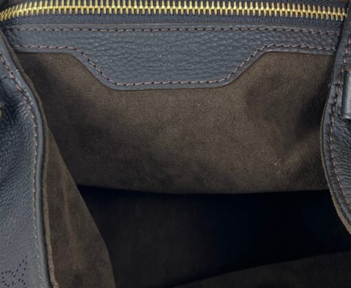Louis Vuitton Black Leather Mahina XL Hobo - Image 15
