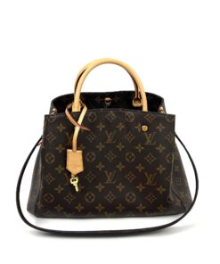 Louis Vuitton Monogram Montaigne MM Satchel or Shoulder Bag