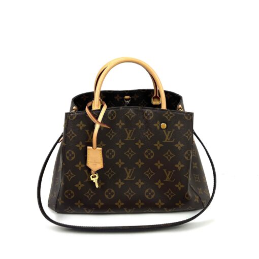 Louis Vuitton Monogram Montaigne MM Satchel or Shoulder Bag