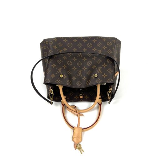 Louis Vuitton Monogram Montaigne MM Satchel or Shoulder Bag - Image 7