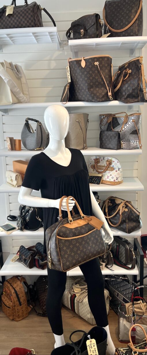 Louis Vuitton Monogram Deauville Satchel - Image 2
