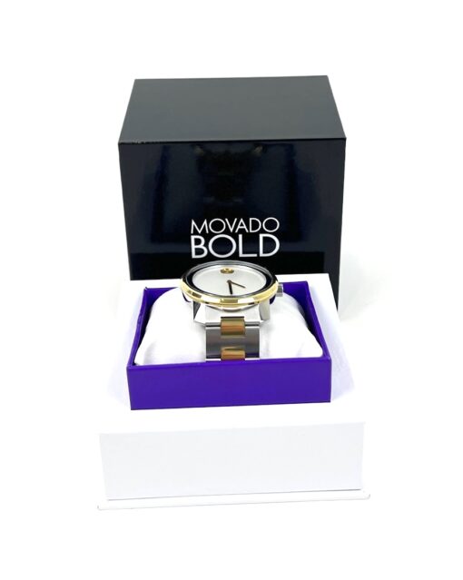 Movado Bold Evolution 2.0 Men's Unisex 2 Tone Watch - Image 6