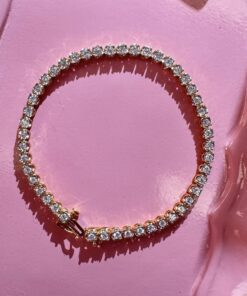 2 Carat Lab Grown Diamond 7" Tennis Bracelet .925 Silver