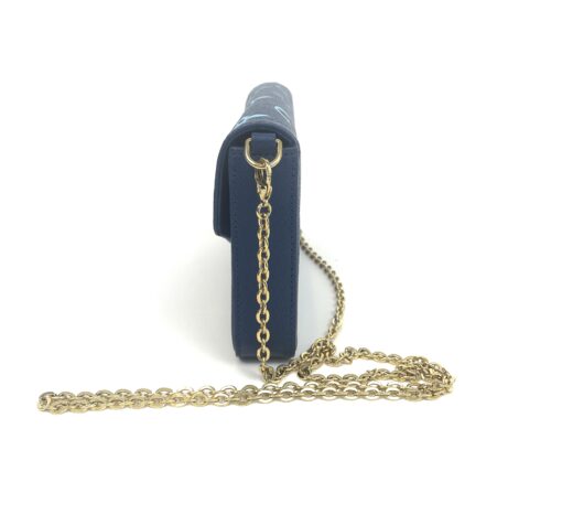 Louis Vuitton Empreinte Monogram Giant Felicie Pochette Chain Wallet Gradient Blue - Image 7