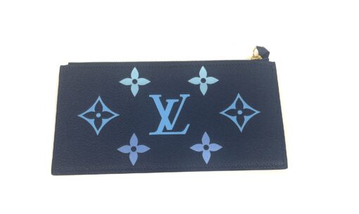 Louis Vuitton Empreinte Monogram Giant Felicie Pochette Chain Wallet Gradient Blue - Image 16