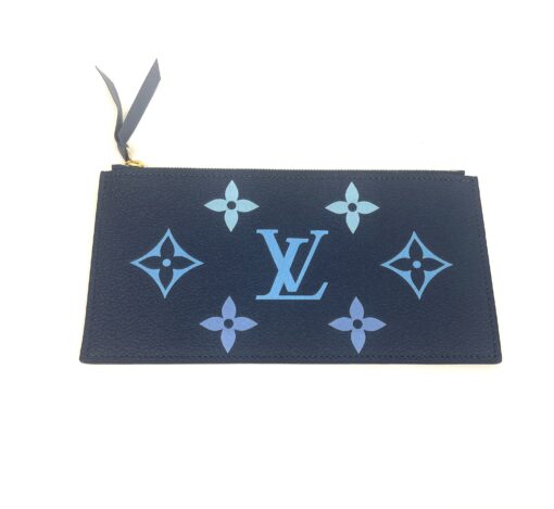 Louis Vuitton Empreinte Monogram Giant Felicie Pochette Chain Wallet Gradient Blue - Image 15
