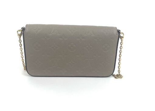 Louis Vuitton Empreinte Pochette Felicie Chain Wallet Tourterelle - Image 4