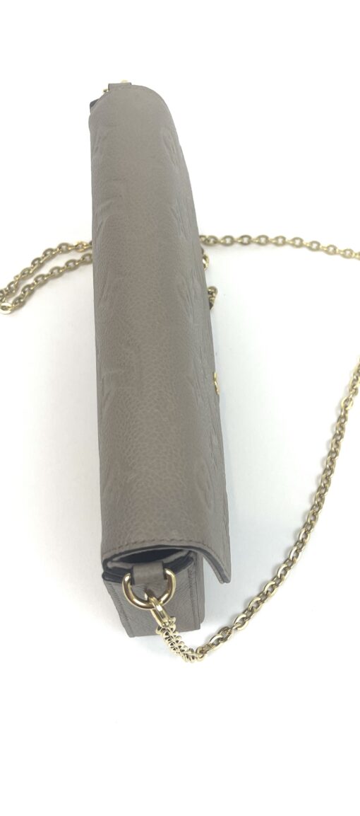 Louis Vuitton Empreinte Pochette Felicie Chain Wallet Tourterelle - Image 13